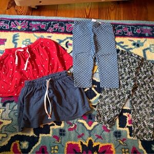 Gymboree Carter’s Girls skirts leggings crop 4T bundle lot summer skort set